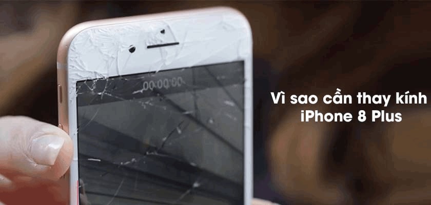 Ép kính iPhone 8 Plus