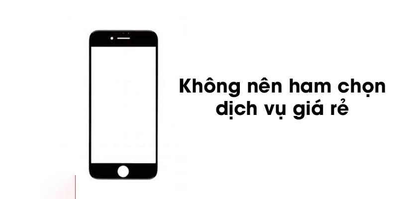Ép kính iPhone 8 Plus