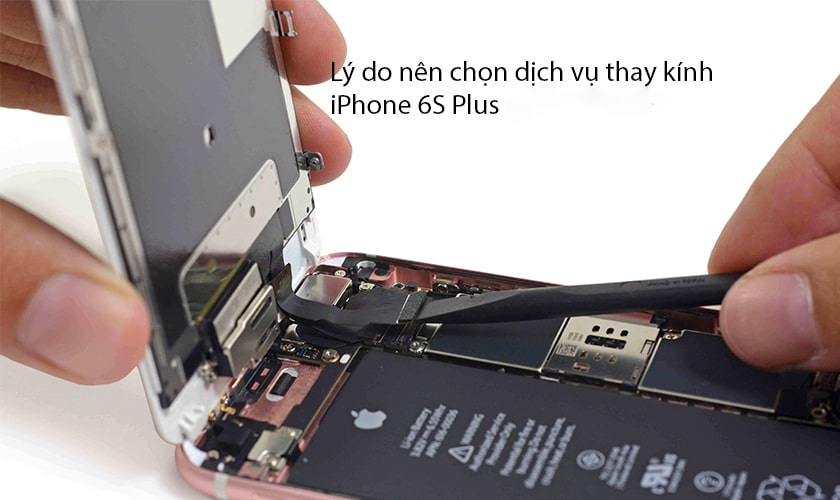 ép kính iphone 6s Plus giá rẻ đà nẵng