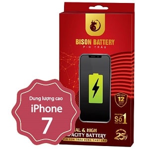 Thay pin iPhone 7 chính hãng Bison
