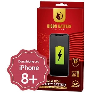 Thay pin iPhone 8 Plus chính hãng Bison